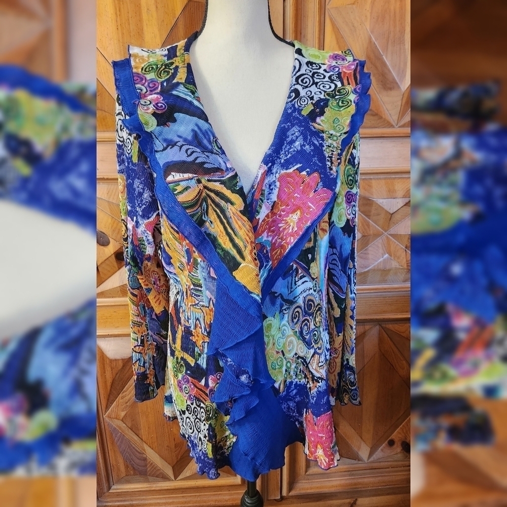 Rossi Roma Ruffled Blouse